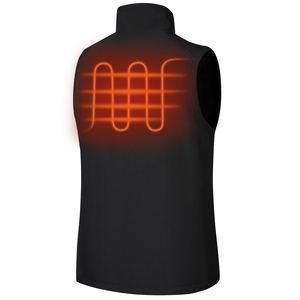 Men's Heated Vest Soft Shell Fabric (S-XXL)