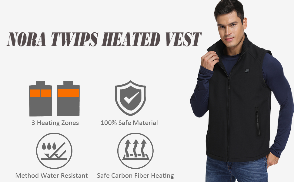 nora twips heated vest